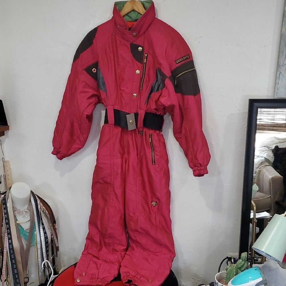 Descente Red Women's Jumpsuit